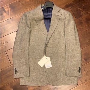 Brown Birdseye Blazer